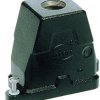 Grommet housing, size 6B, die-cast aluminum, M25, straight, screw locking, IP69/IPX9K/IP68/IP65, 19400060411