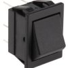 Przełącznik kołyskowy Wł.-wył.-wł. Nie 16 A DPDT Czarny Arcolectric (Bulgin) Ltd