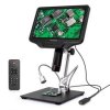 Andonstar AD409 HDM Mikro-skop cyfrowy 10,1-calowy ekran LCD 300x 4MP USB Mikroskop elektroniczny do lutowania PCB