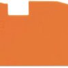 End/Intermediate plate for terminal block, 2010-1392