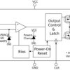 Dual, low-voltage open-drain comparator with integrated self-latch