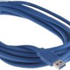 Kabel USB, dł. 5m, kolor: Niebieski
