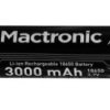 Akumulator 18650 Li-ion Mactronic 3000 mAh do latarek Black Eye