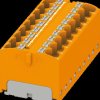 3273852 PTFIX distributor block, 18x4, orange