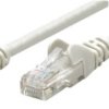 Kabel krosowy Intellinet Cat6, nieekranowany, U / UTP, wtyk RJ-45 / wtyk RJ-45, 1,0 m, szary