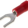 Końcówka widełkowa izolowana M6 0.5-1.5mm² 6.4mm - końcówka kablowa SGE