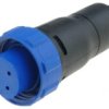 Złącze Okrągłe Wtyk Żeńskie Pin: 4 125V Bez Styków Ip68 Px0410/04S/4550