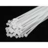 Opaski zaciskowe 3,5x140mm białe (opakowanie 100szt) / 41-054