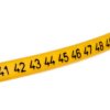 Oznacznik Przewodów Oz-0/41-50 Żółty E04zp-01020101500 /100Szt./