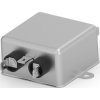 Line filter, 50 to 60 Hz, 20 A, 250 VAC, 0.44 mH, faston plug 6.3 mm, 1-6609021-1