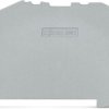 End/Intermediate plate for terminal block, 2002-2691