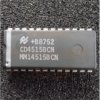 4515 (CD4515BCN) 4-Bit Latched/4-to-16 Line Decoders - National Semiconductor