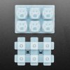 Kitty Paw Silicone Keycap Molds - MX Compatible Switches