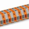 Listwa zaciskowa 2-przewodowa 1,5mm2 do 20-parowej skrętki 260-420 /25szt./
