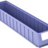 BITO Lagertechnik 437337 Skrzynka do regałów nadaje się na żywność (D x S x W) 600 x 117 x 90 mm niebieski 16 szt.