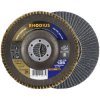 Rhodius 211332 Flap disc 125 mm 22.23 mm Stainless steel 1 pc