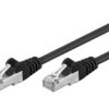 F/Utp5-Cca-300Bk Patch Cord F/Utp 5E Linka Cca Pvc Czarny 30M 26Awg