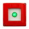 Lampka sygnalizacyjna zielona w obudowie czerwonej W0-LSO-ZC