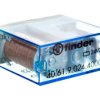 Przekaźnik miniaturowy 1P 16A 24V DC, styk AgSnO2 40.61.9.024.4000