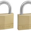 Kłódka średnica szekli: 7mm Master Lock Kłódka W budynkach mosiężna
