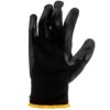 Rękawice robocze, dzianina bawełniana powlekana lateksem, 10 /6szt./