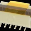 Z53-12-11110 SMD ZIF plug 12pin RM0.5 top entry