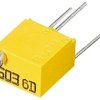 Potencjometr dostrojczy 500kΩ THT 0.25W 14 -zwoje Regulacja górna 1,6 mm