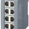Switch przemysłowy Ethernet Siemens SCALANCE XB008 6GK50080BA101AB2, 10 MBit/s, 100 MBit/s
