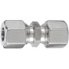 Screw connection, L 52 mm, 160 bar, stainless steel, for compressed air, liquids, natural gas, hydraulics, 112401