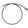 Sensor actuator cable, M8-cable plug, straight to open end, 3 pole, 1.5 m, PUR, black, 4 A, 1906560150