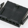 Osłona złącza 6-pinowe Męski 2-rzędowe raster: 3 mm TE Connectivity Panel Micro MATE-N-LOK Prosty Złącze Centerline z