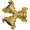 GEKA branch piece, 40 bar, brass, for hose, 107797