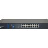 Switch PoE Desktop 18x port RJ45 (16x PoE+ Gigabit Ethernet 1000Mb/s i 2x SFP Uplink Gigabit Ethernet ) przełącznik niezarządzal