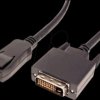 11.99.5612 DP 1.1 to DVI 24.1 connector, 2K 60 Hz, 5 m