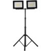 Projektor Led Na Statywie 2X100w Czarny 2X7200lm Ip65 6400K Sl-S08