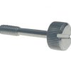 Śruba radełkowa UNC #8-32 10/25mm, łeb fi=11.2mm
