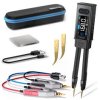 FNIRSI LCR-ST2 2-w-1 Cyfrowy Mostek Pinsetowy Miernik LCR ESR Test SMD Klips Kelvin Elektroniczny Tester Multifunkcyjny