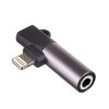 Adapter Akyga AK-AD-63 Lightning (m) / Lightning (f) / Jack 3.5 mm