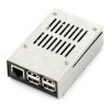 Obudowa Raspberry Pi Model 3B+/3B/2B - metalowa jasna