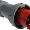 Złącze przemysłowe - zasilające 125A Wtyczka 400 V 3P + E Męski MENNEKES Czerwony Montaż na kablu IP67