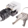 Wyłącznik kluczykowy IP65, SPDT 2-Way