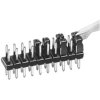 Jumper, pitch 2 mm, 150 V, 1.5 A, gold-plated, black, CAB 11