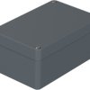 PA enclosure, (L x W x H) 125 x 80 x 57 mm, silver gray (RAL 7001), IP65, 38110000