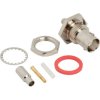 BNC panel socket 50 Ω, RG-174, RG-188, RG-316, LMR-100A, Belden 7805A, RG-174LL, crimp connection, straight, 031-318-RFX