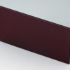 Front plate, PC, (W x H) 91.6 x 43.5 mm, black, B6132451