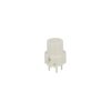 Mikroprzycisk okrągły 12mm 4-piny biały KS01B-W Highly / 03893
