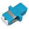 Adapter światłowodowy MM LC/UPC-LC/UPC duplex OM3 aqua NEKU