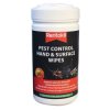 Rentokil FPW44 Pest Control Hand & Surface Wipes