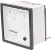 Amperomierz analogowy panelowy AC zakres 0/10A Direct Connected wysokość wycięcia: 72mm wartość 0/10A Direct Connected