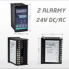 Regulator temperatury PID CH402 / 2 alarmy ( 24V DC/AC )